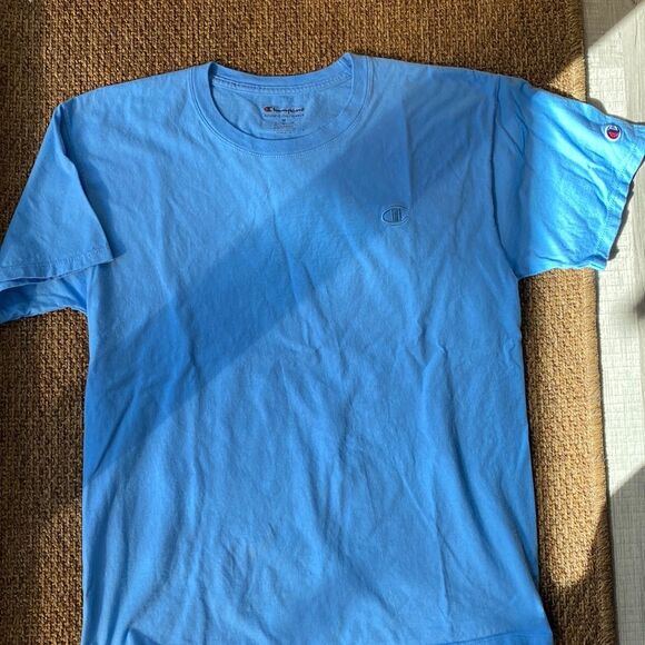 Champion Other - Baby blue champion tee shirt